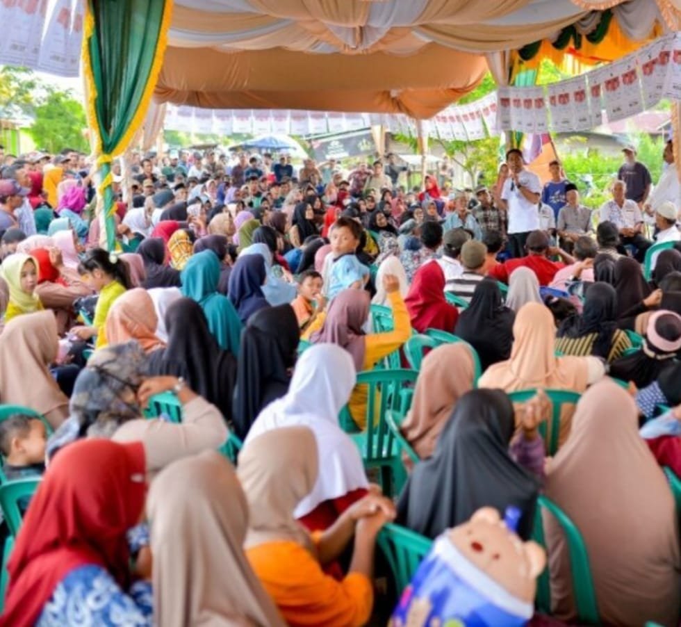 Masyarakat Bagan Jawa Pesisir Teriak Ganti Bupati, Siap Menangkan Paslon BiJaK.