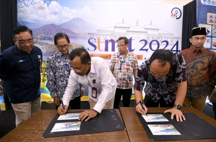 Ilyas Sitorus Apresiasi Pameran Nasional Filateli Tahun 2024