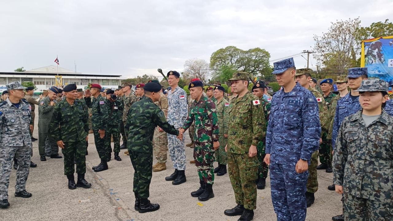 TNI AD Ikuti Latihan Multilateral Cobra Gold 2025 di Thailand