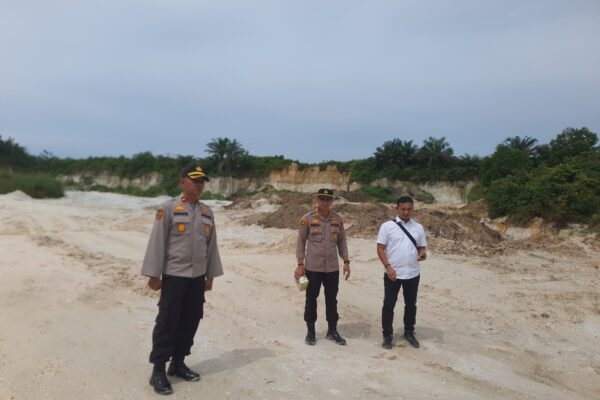 Polsek Tapung Gerak Cepat Cek Langsung Pemberitaan Galian C Ilegal di Desa Petapahan