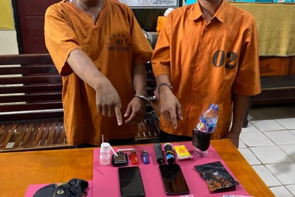 Polisi Ringkus Dua Pengedar Sabu 38,13 Gram Sabu Diamankan!