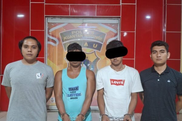 Sat Res Narkoba Polres Kuansing Ungkap Peredaran Shabu di Desa Jake, Dua Pengedar Diamankan