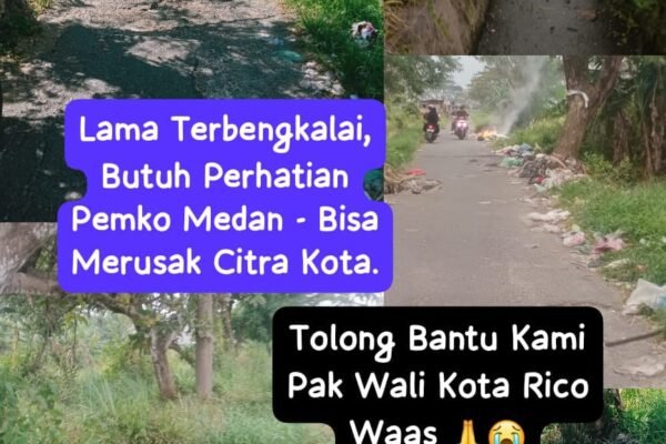 Warga Sedih, Pertanyakan Kurangnya Perhatian Pemko Medan di Kelurahan. Tangkahan