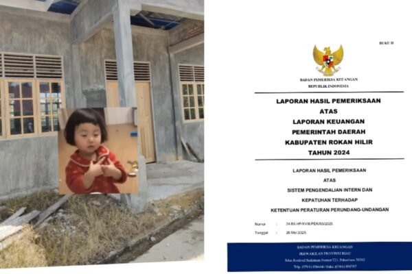 Proyek Pembangunan Sekolah Dasar Yang Dibiayai Dari Dana Alokasi Khusus {DAK} Tahun Anggaran 2024 di Rohil Menjadi Soroton.