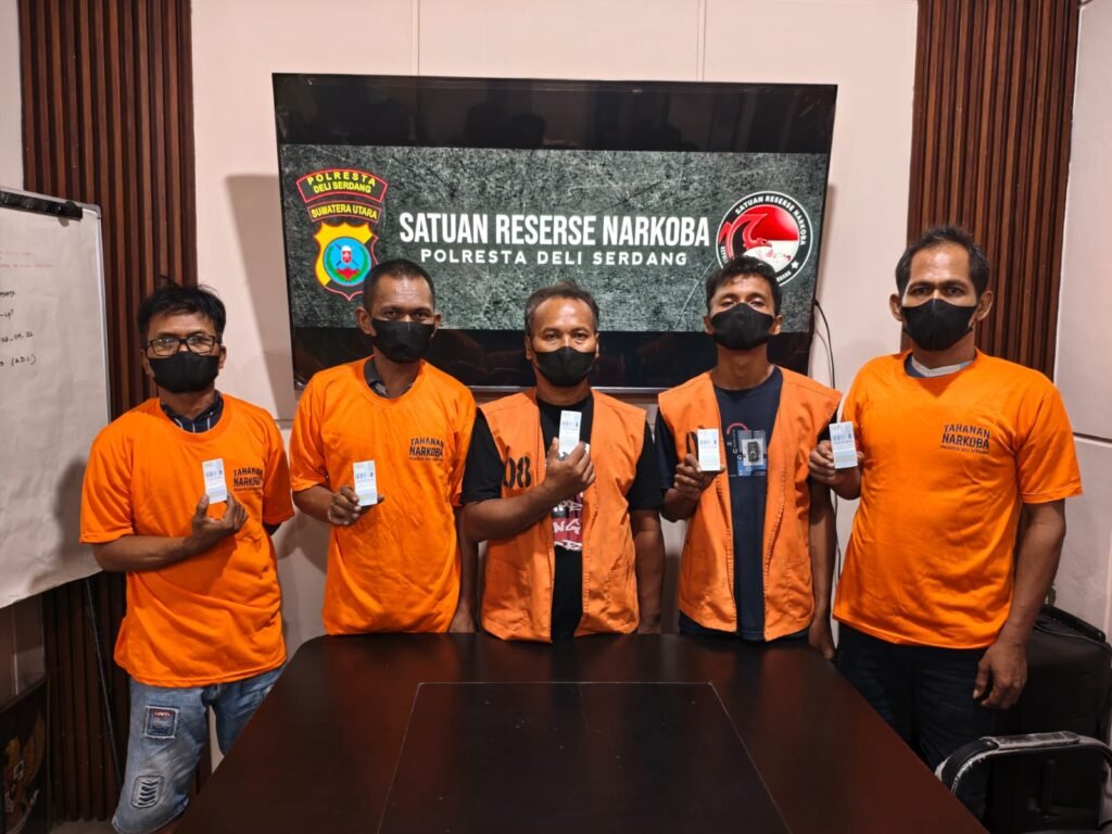 Rumah yang Dijadikan Bengkel Pembuatan Steling Disergap, Kasat Resnarkoba Pimpin GSN di Tanjung Morawa